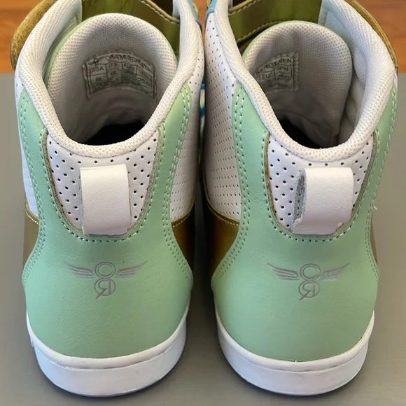 ✨RARE✨Y2K✨Creative Recreation DiCoco Sneakers ✨. Gold & Mint ✨ Y2K Vibe - Picture 10 of 10